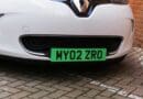 Green number plates