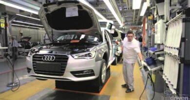 Audi car production