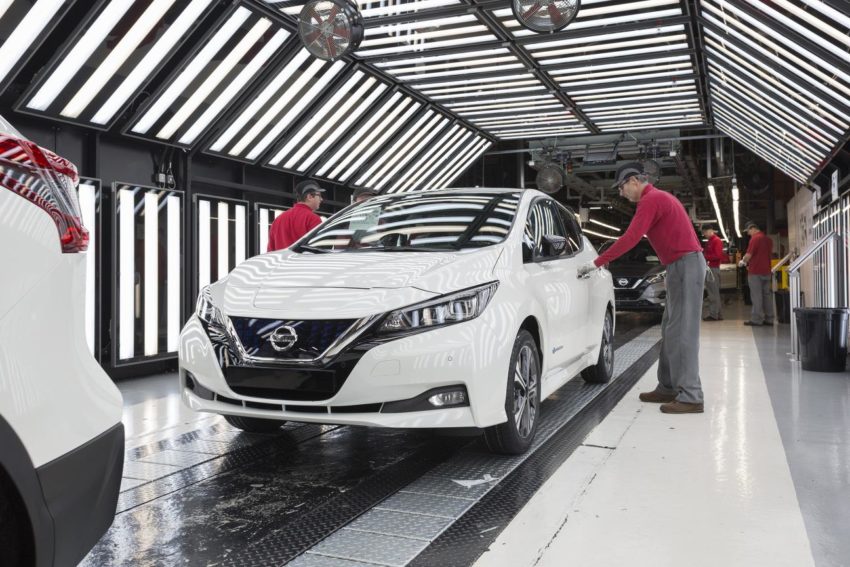 Nissan Leaf production