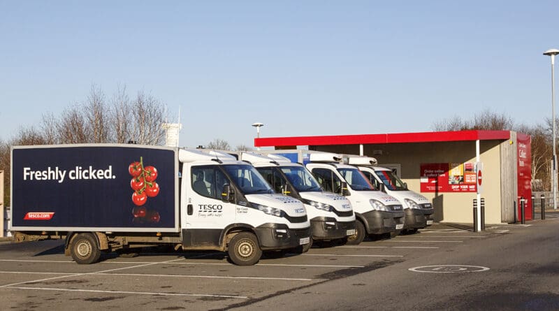 Tesco electric fleet