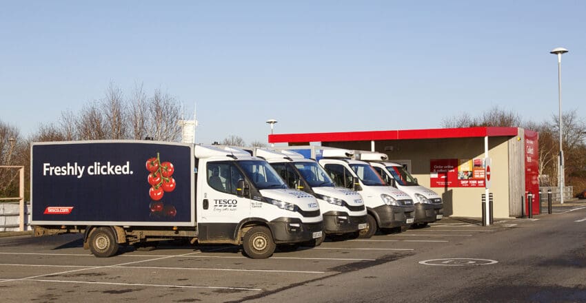 Tesco electric fleet