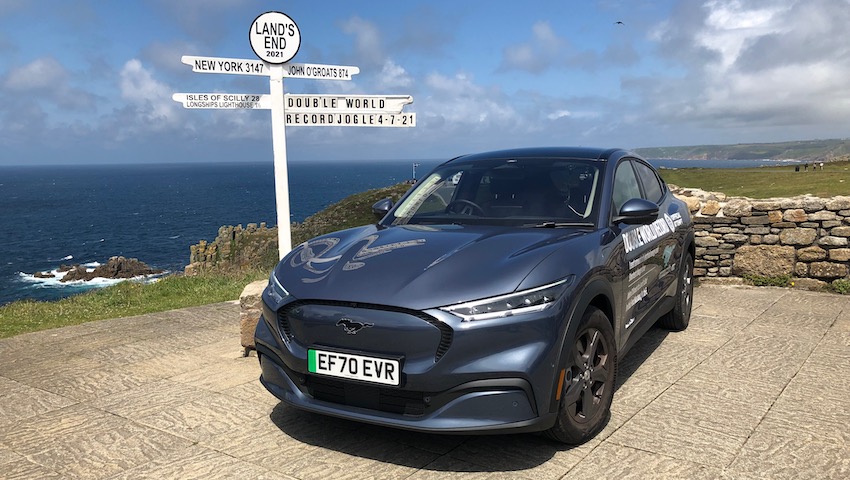 Ford Mustang Mach-E Lands End John O'Groats