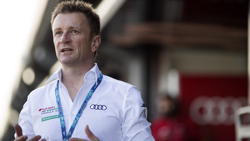 Allan McNish Audi Sport ABT Schaeffler