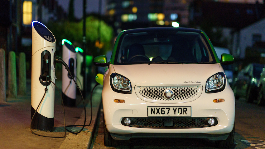 electric vehicle street charging