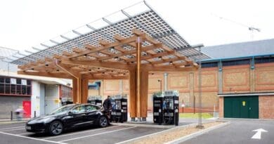 Glass Yard Woolwich EV charging