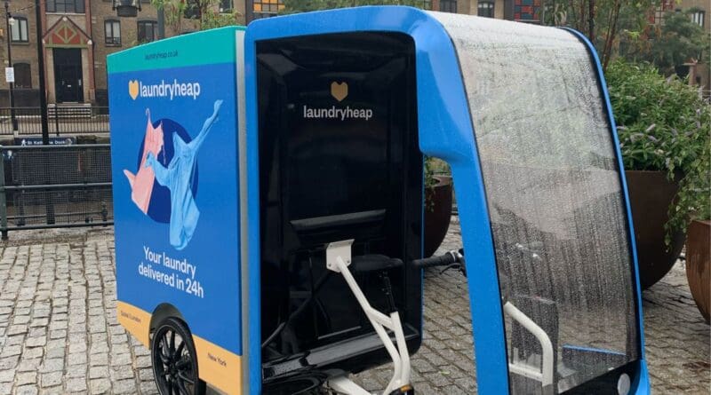 LaundryHeap select EAV to supply 200 eCargo vehicles to support global growth