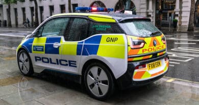 bmw i3 London Metropolitan Police EV