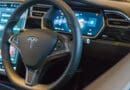 Tesla steering wheel UK