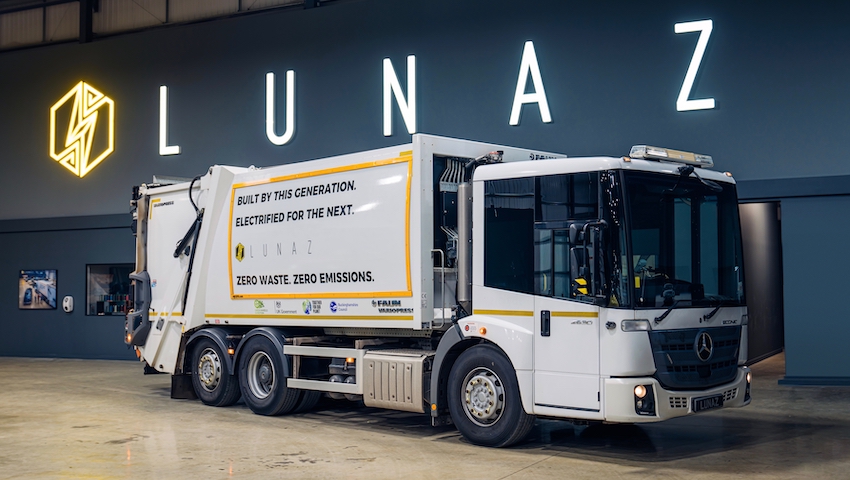 Lunaz Industrial vehicle electrification centre