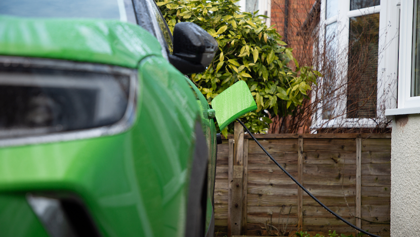 electric vehicle charging at home