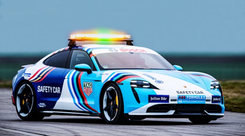 Porsche Taycan Turbo S Safety Car