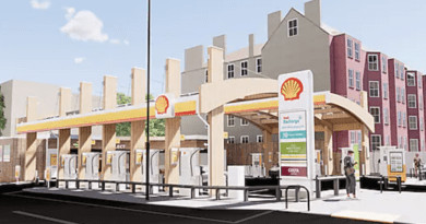 Shell Fulham EV hub