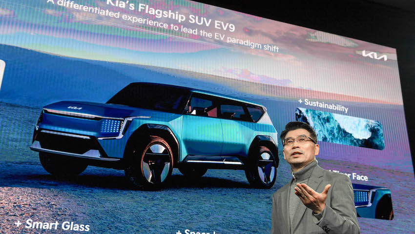 Kia EV9 SUV 2030 Roadmap