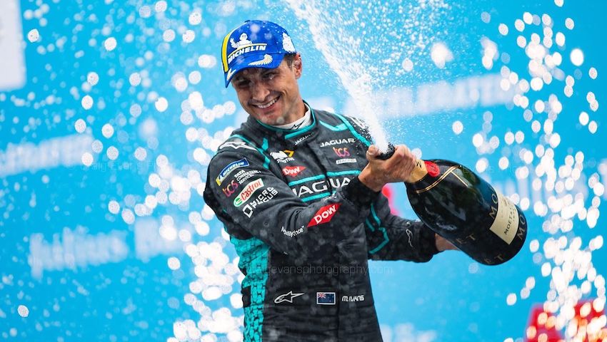 Mitch Evans Jaguar Rome E-Prix 2022