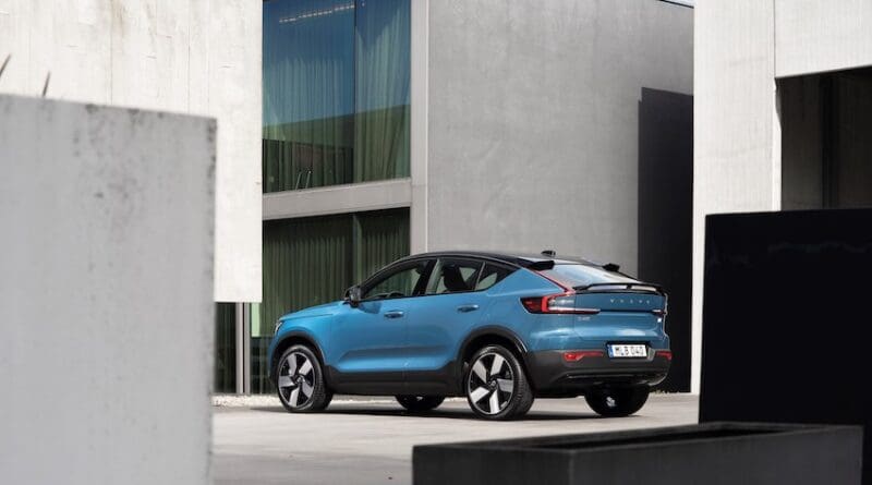 Volvo C40 Recharge, Fjord Blue