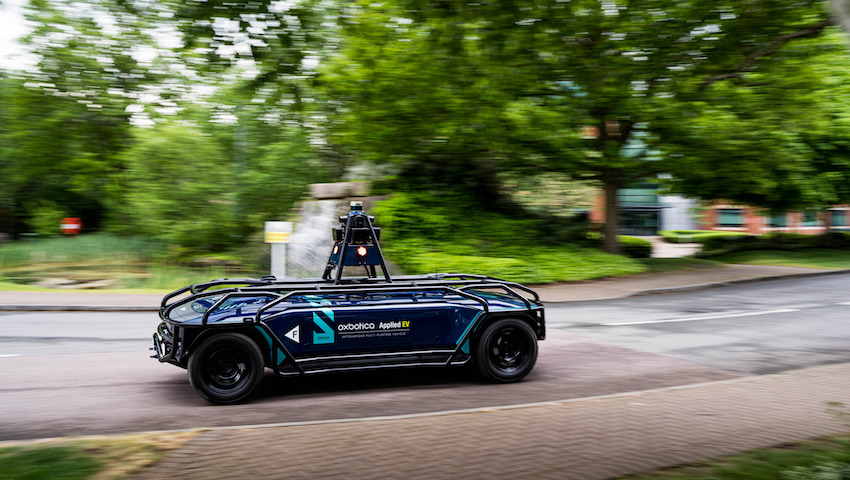 Oxbotica autonomous EV