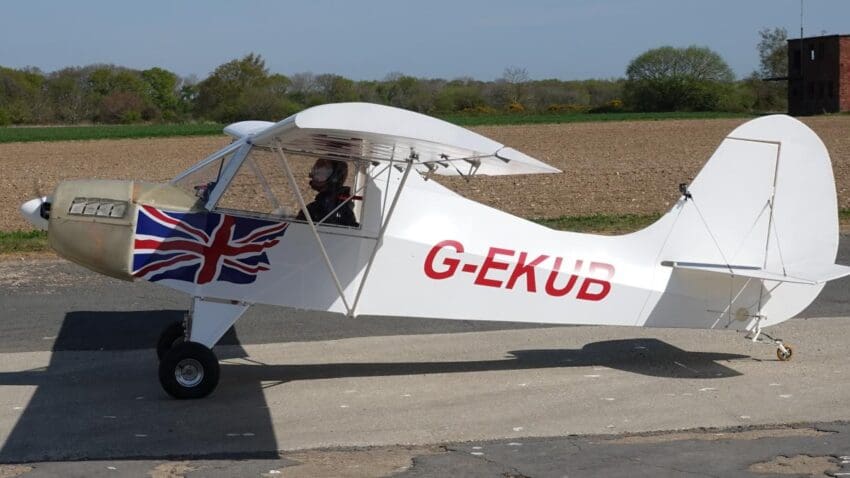 One of the first electric-powered planes to be designed and built entirely in Britain has made its maiden flight in what has been hailed as a “milestone” in the future of air travel.