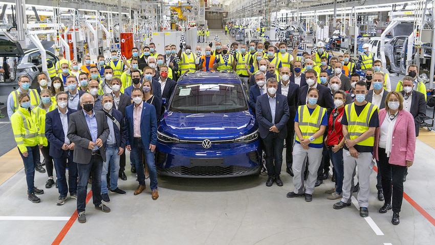 Volkswagen ID.4 Production Emden Germany