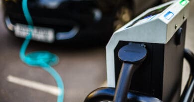 Electric car is changing on street parking