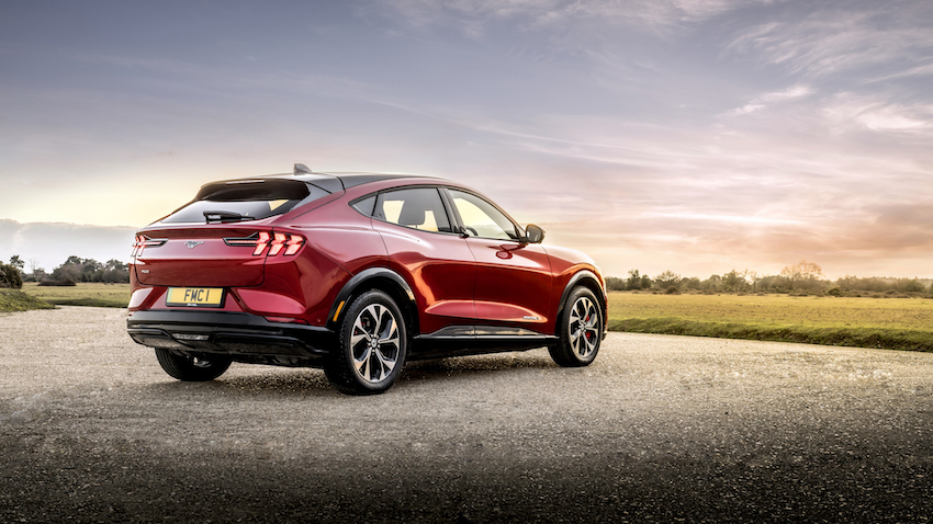 Ford Mustang electric vehicle