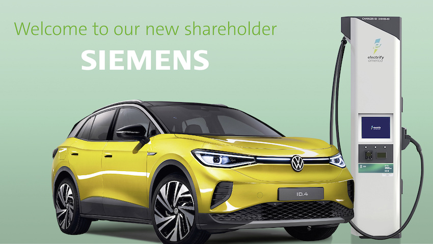 Volkswagen and Siemens invest in Electrify Americaís ambitious g