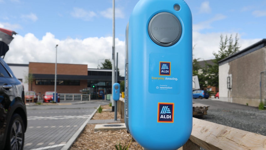 Aldi Ireland EV chargepoints