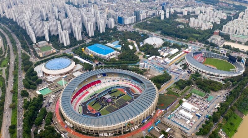 Seoul FE circuit in the Jamsil Sports Stadium