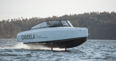 Candela electric boat Polestar