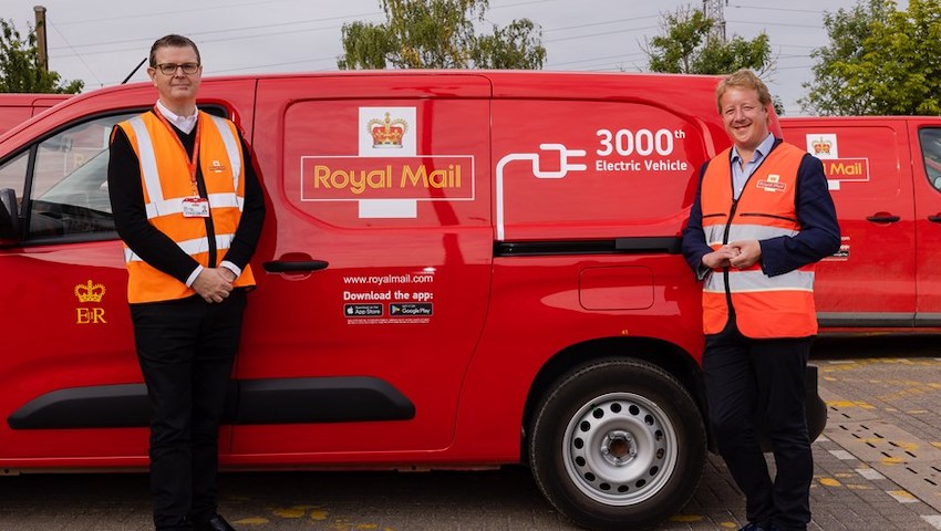 Royal Mail electric delivery van