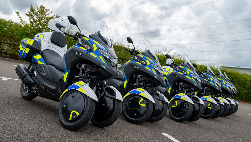 Northants Police motorcycles