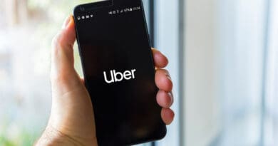 Uber mobile app