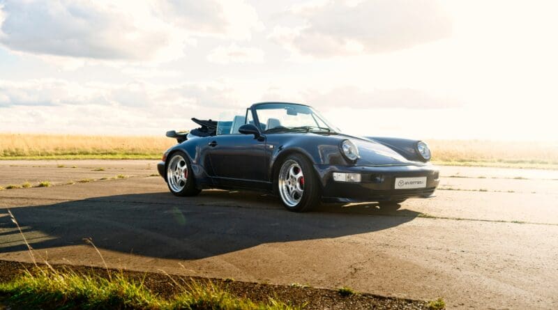 Everrati has revealed it's latest classic elelectric conversion, an electrified Porsche 911 (964) Wide Body Cabriolet model – the first of its kind in the world.