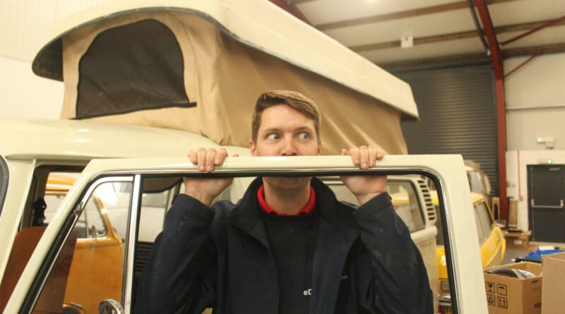 Kit Lacy, founder of EV conversion specialists eDubs Services, talks to us about his love of classic VW Camper’s and why he began to convert them to electric.