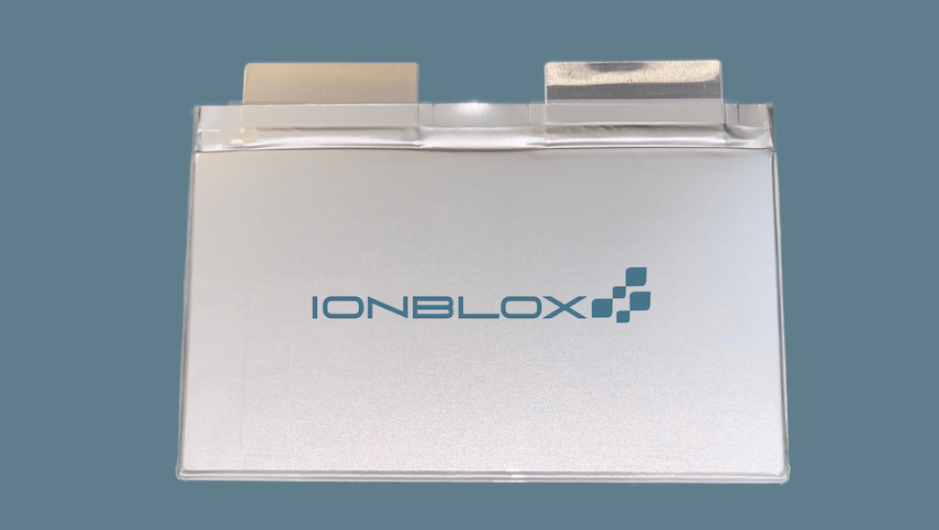 Ionblox lithium-ion cell battery