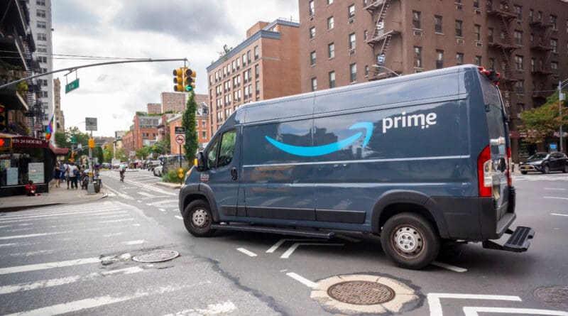 Amazon will put 700 electric heavy goods vehicles on the UK’s roads in the next five years, it will announce today.