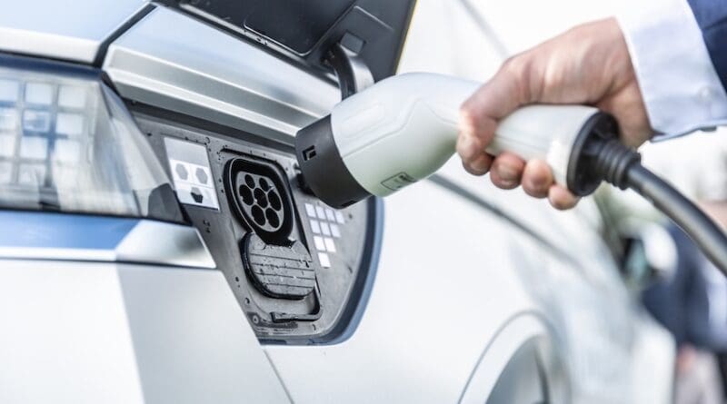 driver electric vehicle charging