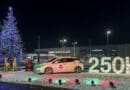 Nissan Sunderland’s Christmas lights powered by one of their LEAF