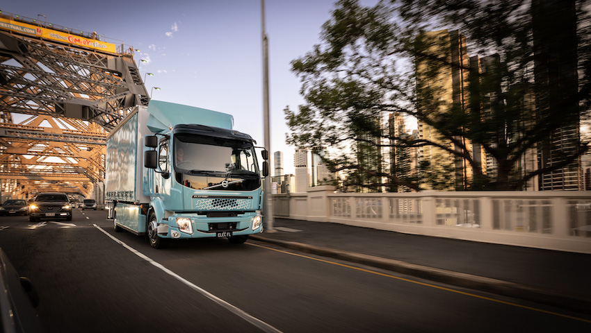 Volvo electric trucks