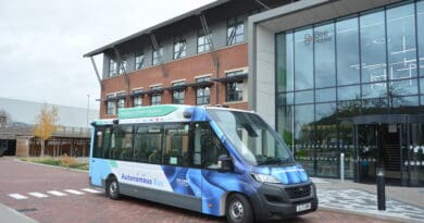 Bee House Milton Park autonomous bus