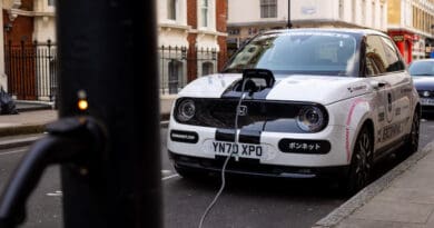 Bonnet EV charging