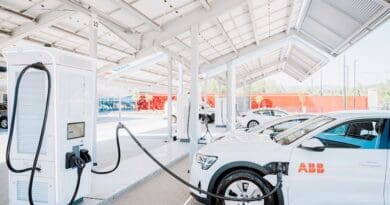 ABB E-Mobility EV charger