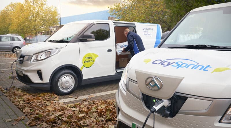 CitySprint — the UK’s largest same day distribution company — has announced the expansion of their electric vehicle (EV) fleet with the acquisition of 40 new electric vans from vehicle manufacturer Maxus.