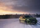 Skoda Drifting on Ice Record