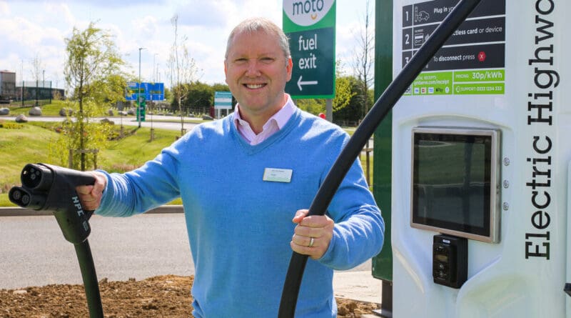 We speak to Ken McMeikan, CEO of Moto Hospitality, about its commitment to electric vehicles and how its partnership with GRIDSERVE is helping electrify the UK’s motorway network.