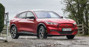 Ford Mustang Mach-E Extended Range AWD model sits in the middle of the manufacturer’s electric ‘Mach-E’ lineup