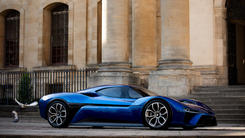 NIO EP9 Bicester Heritage