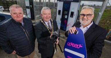 Weev unveils NI's greenest ultra-rapid charging hub