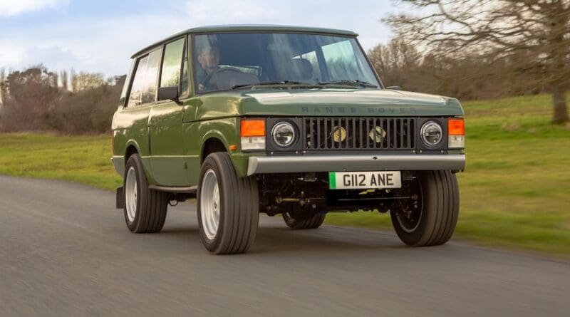 Inverted Range Rover Classic