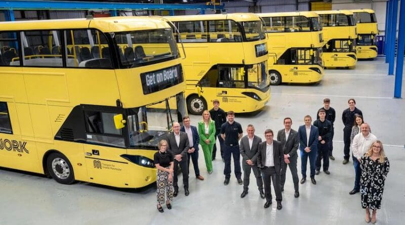 Greater Manchester's first Bee Network buses handed over ahead of September launch