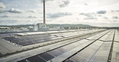 Skoda Auto rooftop photovoltaic system